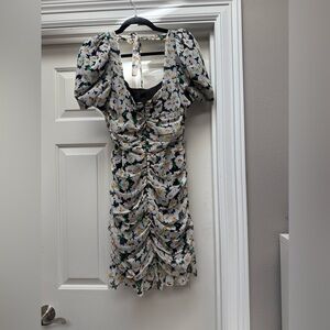 Floral Puff Sleeve Dress